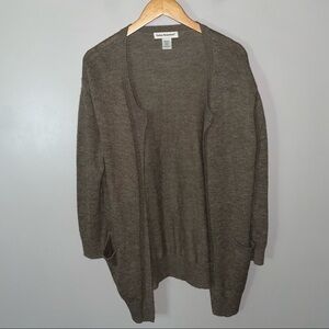 Cotton emporium open cardigan